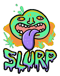 Slurp Wnw Sticker by WeNeed