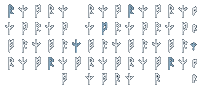 Techno Runes Sticker by VIKINK