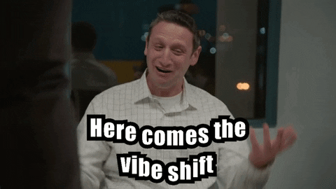 pinksad itysl vibe shift here comes the vibe shift GIF