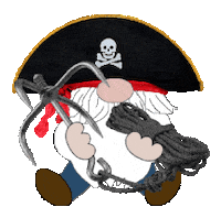 Pirate Gnome Sticker