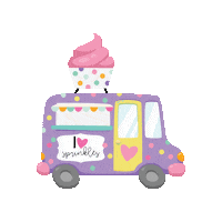 TwinkleSprinklesAU love hearts australia i Sticker