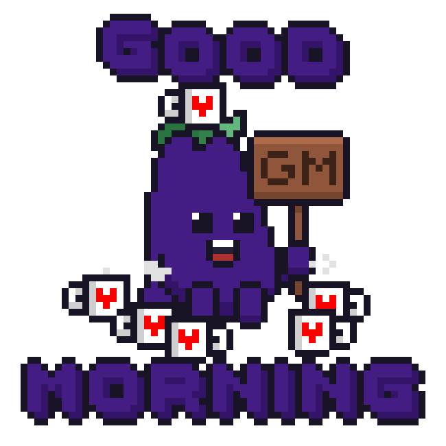Coffee Morning Sticker by Potatoz by 9GAG
