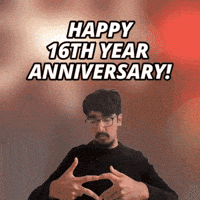 16Th Anniversary GIF