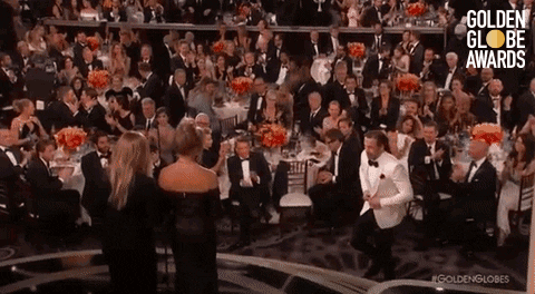 Ryan Gosling Kiss GIF by Golden Globes