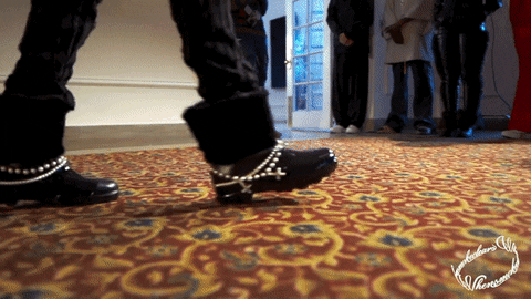 whensmokeclears giphyupload fashion show walking GIF