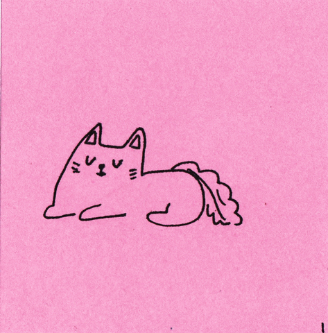 post it note ragdoll cat GIF by Mia Page