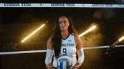 Georgia Tech Volleyball GIF by Georgia Tech Yellow Jackets