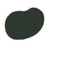 Dark Green Shapes Sticker by westeggpress