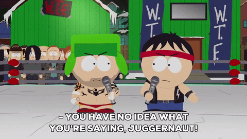 stan marsh wrestling GIF by South Park 