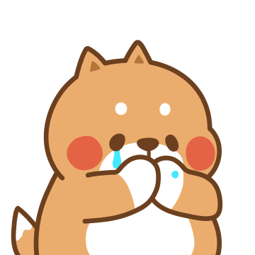 Sorry Shiba Sticker by Tonton Friends