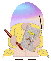 Dear Diary Gnome Sticker
