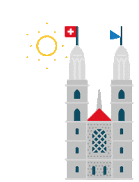Church Switzerland Sticker by Zürich Tourism