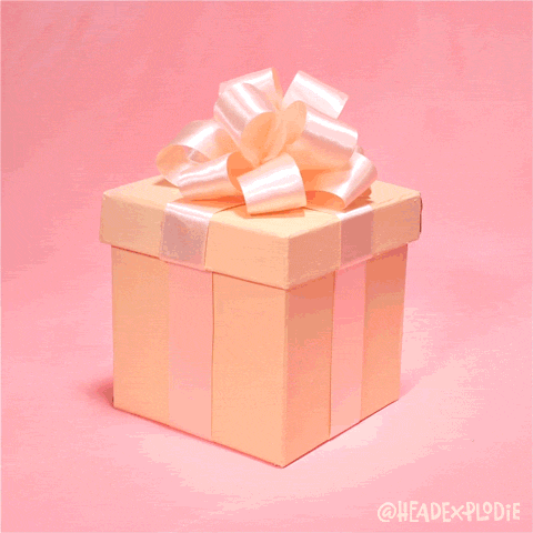 Gift Period GIF by Headexplodie