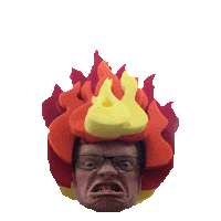 fire ginger STICKER by imoji