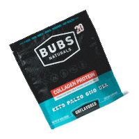 collagen peptides Sticker by BUBS Naturals