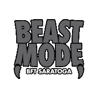 Beast Mode Bft Sticker by BFT Saratoga