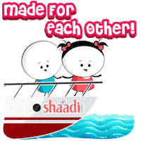 shaadicom love coffee wedding in love Sticker