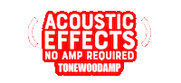 tonewoodamp guitar acousticguitar tonewood tonewoodamp Sticker