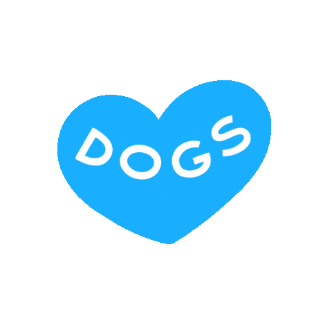 Dogs Love Sticker by katepullendraws