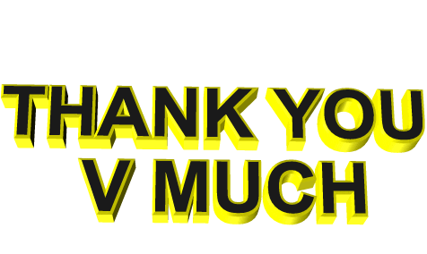 Thanks Thank You Sticker by AnimatedText