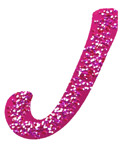 Letter J Sticker