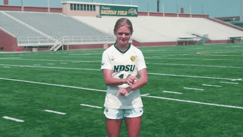 Soccer Bison GIF by NDSU Athletics