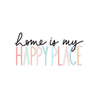 Happy Home Sticker