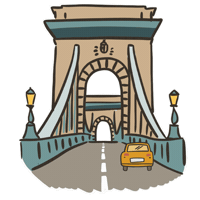 Budapest Sztuu Sticker