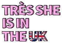 Uk Sticker by Trés She
