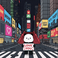 I Love You Hearts GIF by Kanpai Pandas