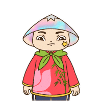 No Money Hello Sticker by An Sinh