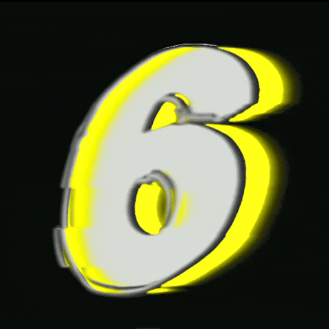 Glitch Numbers GIF by #BASILIO