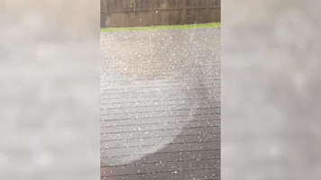 Hail Falls in West Auckland as Storm Hits New Zealand