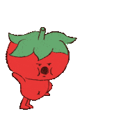 ashrohse suspicious searching tomato glaring Sticker