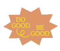 Spiral Be Good Sticker by Yellow Beauty