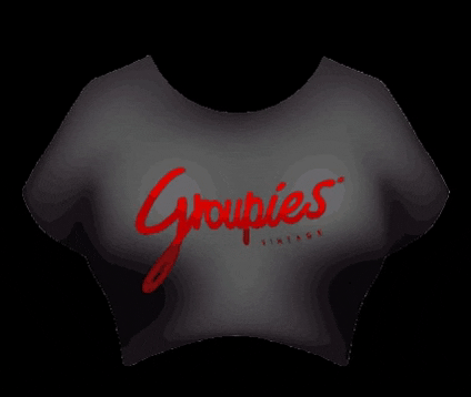GroupiesVintage giphygifmaker girl vintage shop GIF