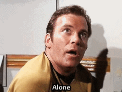 Lonely Star Trek GIF