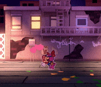 Kissing Super Mario GIF
