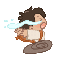Sad I Miss You Sticker by Cosytales