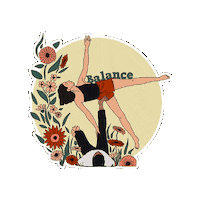 Balance Acro Yoga Sticker