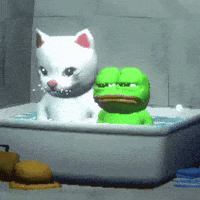 Relaxed Hot Tub GIF