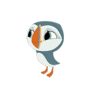 Sleepy Owl Sticker by Puffin Rock