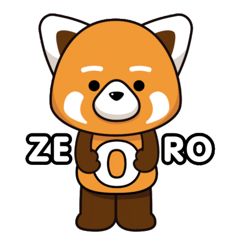 V Number Sticker by PlayDappTown