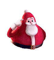 Pensando Santa Claus Sticker by Plan B Latam