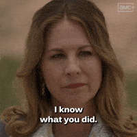 Accuse I Know GIF by AMC Networks