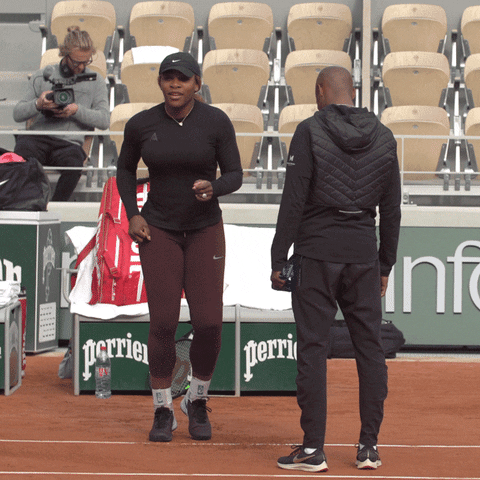 dance serena GIF by Roland-Garros