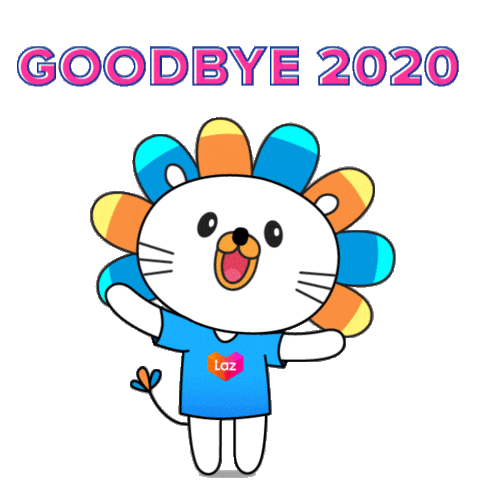 New Year Hello Sticker by Lazada Singapore