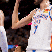 Celebrate Hands Up GIF by OKC Thunder