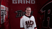 Kind Of Shrug GIF by Rapid City Rush