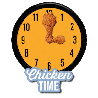 Hungry Fried Chicken Sticker by Cracker Barrel